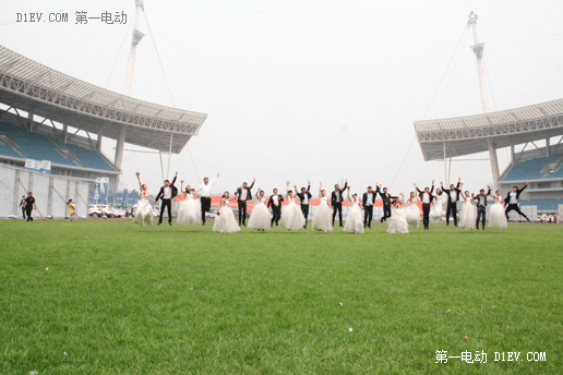 雷丁D70驚艷壽光集體婚禮