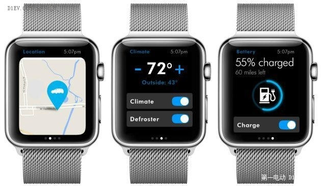 大众采用Apple Watch软件 可远程操控汽车