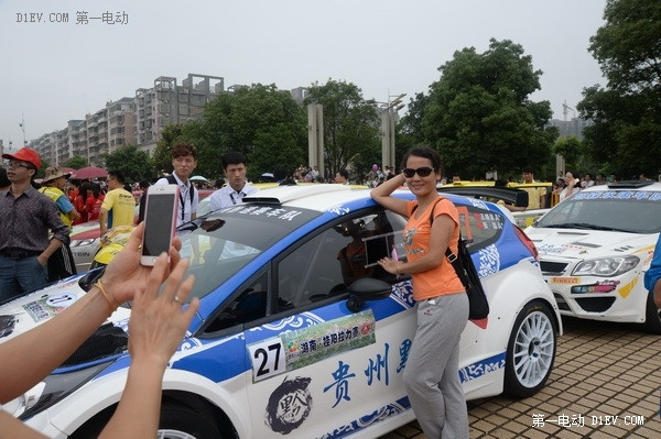 比亞迪秦再戰(zhàn)2015年CRC(1):湖南掛陽段