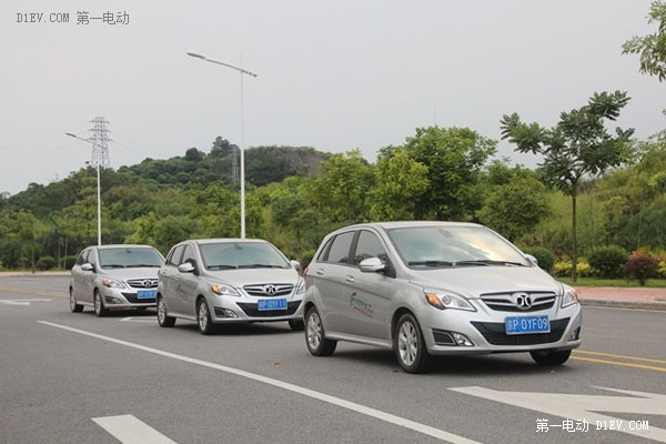 北汽純電動汽車