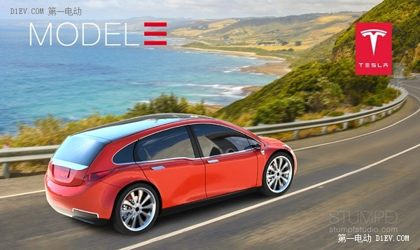 特斯拉Model 3平民电动车增加跨界版 预计售价45000美元