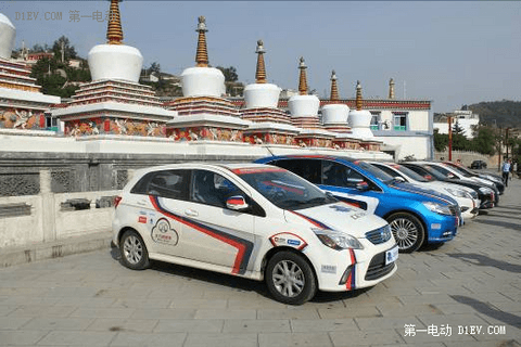 北汽新能源EV200首次征战环青海湖电动汽车挑战赛
