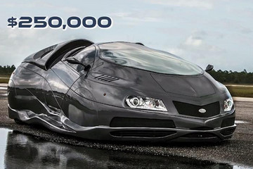 减速带请慢行 国外神人自制超低底盘太空车