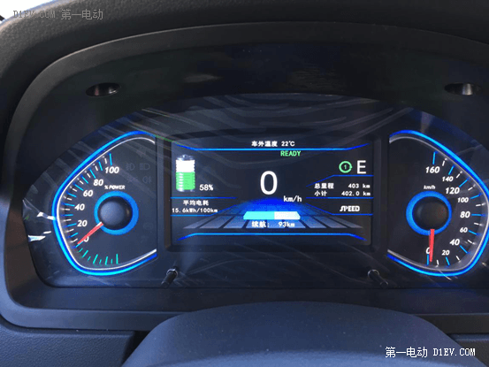 北汽EV160堵車空調(diào)耗電量 實(shí)際路況對比測試