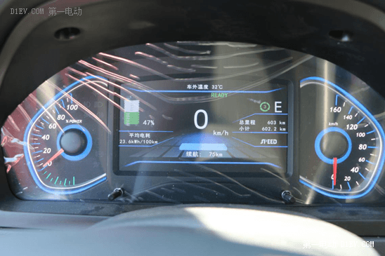 北汽EV160堵車空調(diào)耗電量 實(shí)際路況對比測試