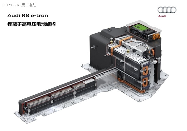 续航451公里充电95分钟 奥迪纯电动R8 e-tron技术解剖