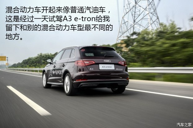 奥迪(进口) 奥迪A3(进口) 2015款 Sportback e-tron