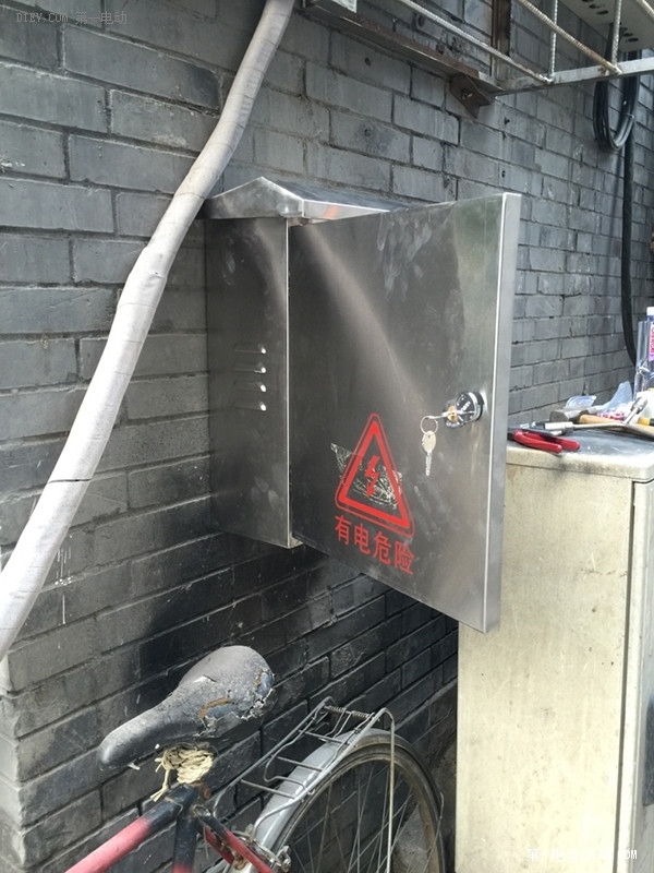 北汽EV200快慢充電數據/飛線工程多圖技術攻略