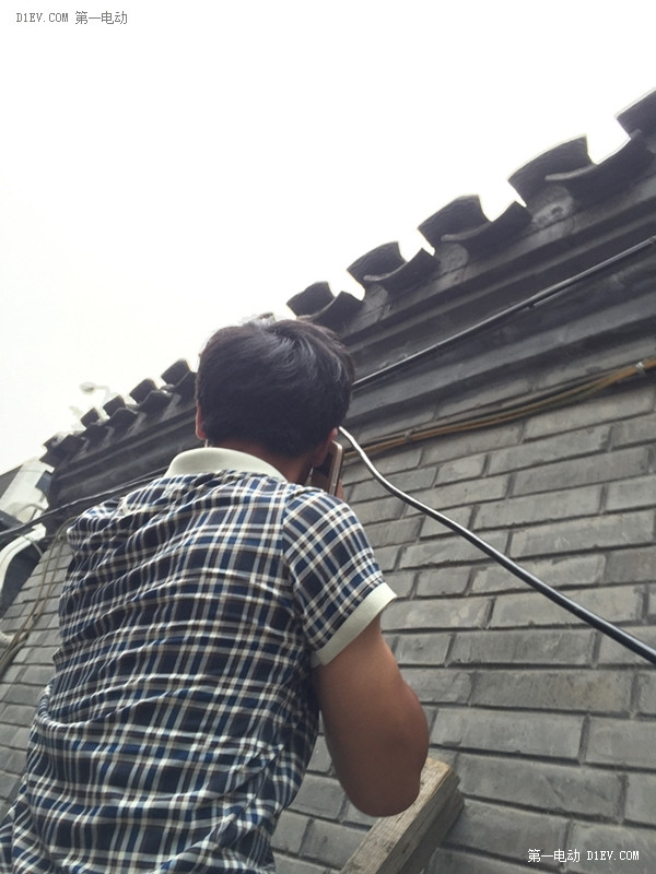 北汽EV200快慢充電數據/飛線工程多圖技術攻略