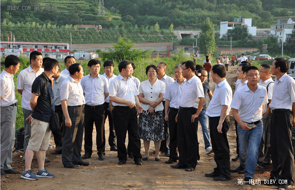 陕西省委常委、常务副省长姚引良一行到陕西跃迪调研