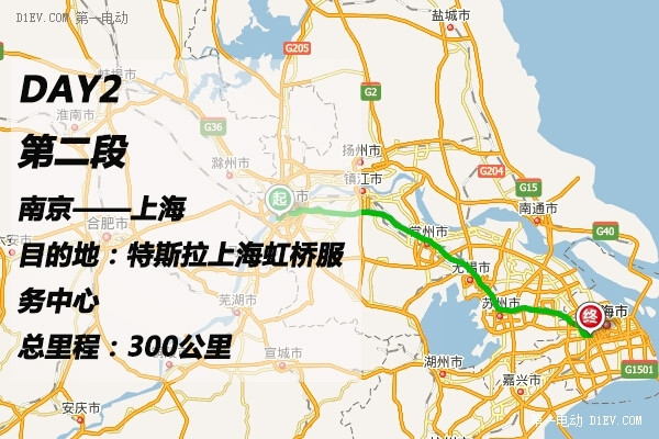 2天1435公里 特斯拉Model S單人走京滬-Day2