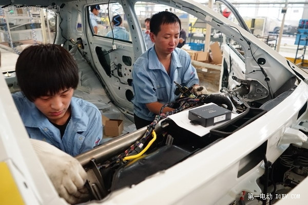 探訪北汽EV采育基地：EV200生產(chǎn)線(上)