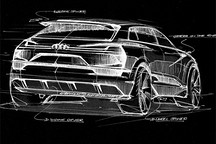 奧迪發布e-tron quattro概念車設計圖