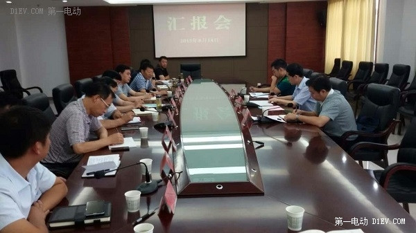 陜西省工信廳副廳長任國一行到陜西躍迪調(diào)研