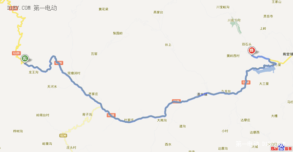 往返290公里 比亚迪E6京西小龙门-爨底下-悬空寺两日游记