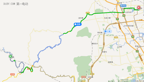 往返290公里 比亚迪E6京西小龙门-爨底下-悬空寺两日游记