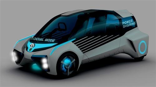 Toyota опубликовала официальное изображение концепта автомобиля на топливных элементах FCV Plus, дебютировавшего на Токийском автосалоне