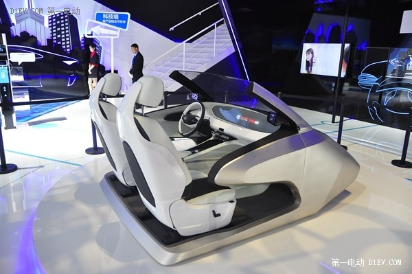 北汽樂視合作的智能概念車