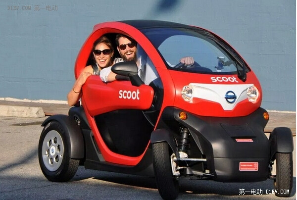 解决动力Scoot 在旧金山推出小型电动车租赁服务