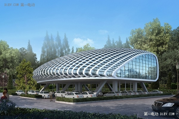 北京最大光伏超級充電站開工 富電科技年底建成 1500 個充電樁