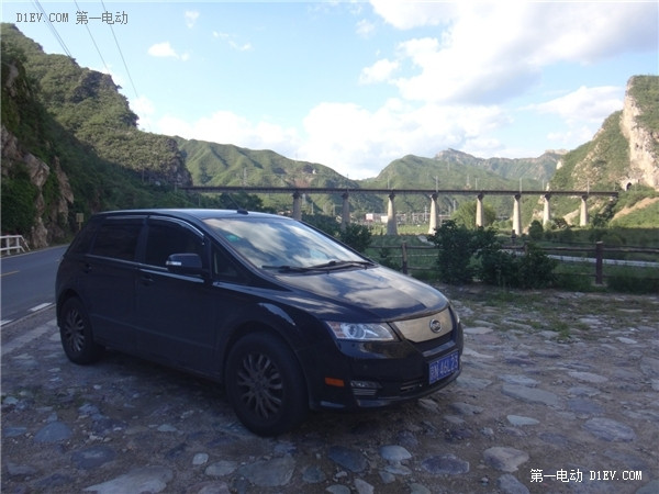 靈山-二帝山-百花山281公里 比亞迪E6山路游記