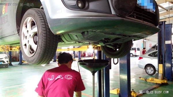 老款江淮iEV4電動汽車二保歸來 車主全程介紹