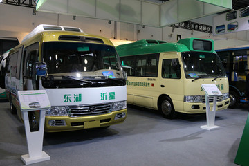 东湖沂星多款电动客车上阵 规划实现2万辆年产能力