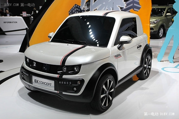 北汽推“迷你”雙座電動車 競爭榮威e50