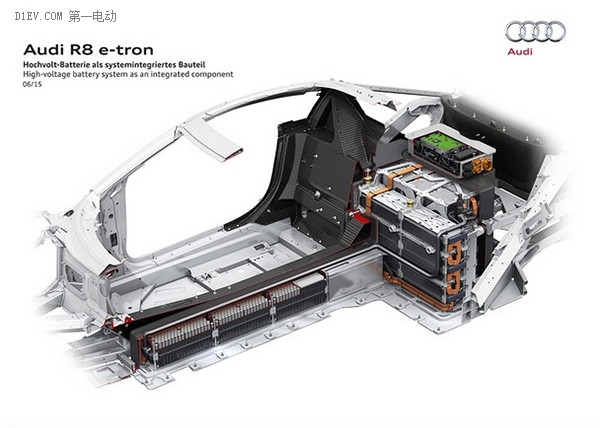 450km续航是怎么炼成的 奥迪R8 e-tron动力电池揭秘