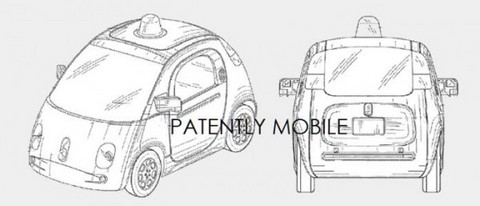 第二代谷歌无人驾驶专利曝光 无脚刹和油门
