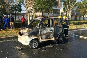 荔枝網(wǎng)：江蘇南通低速電動車自燃，8歲兒童被燒身亡