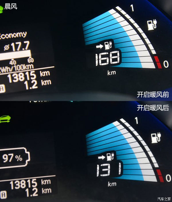  4款10-20萬元電動車冬季續(xù)航能力測試