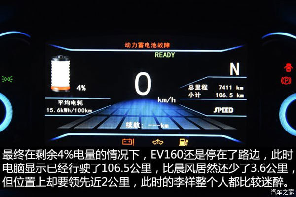  4款10-20萬元電動車冬季續(xù)航能力測試