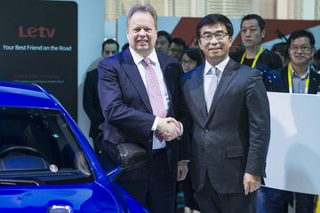 乐视与阿斯顿·马丁CES揭幕乐视车联版Rapide