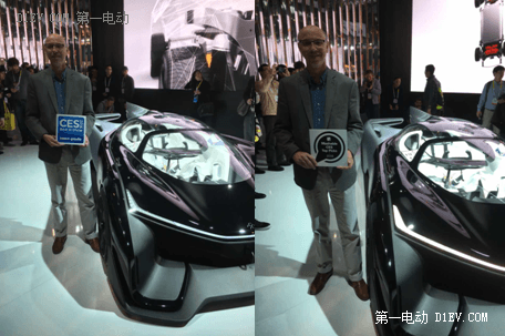 Faraday Future展臺(tái)人氣爆棚 首款概念車斬獲多項(xiàng)CES大獎(jiǎng) 