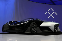 Faraday Future展台人气爆棚 首款概念车斩获多项CES大奖