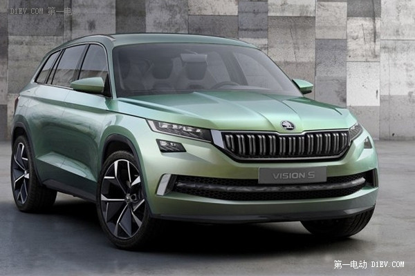 新緊湊型SUV 斯柯達(dá)VisionS概念車官圖