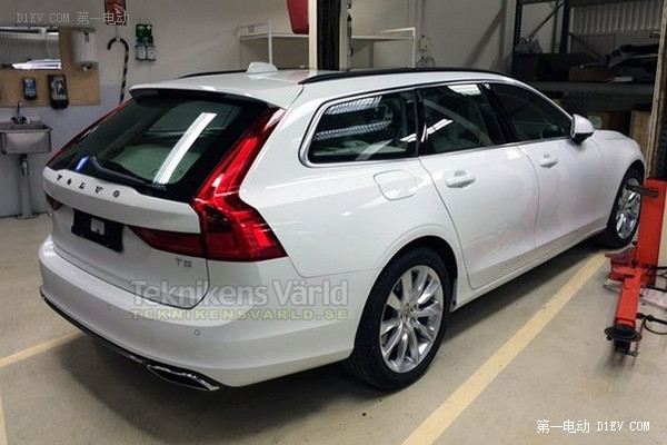 沃爾沃V90插混版 將于日內瓦車展亮相