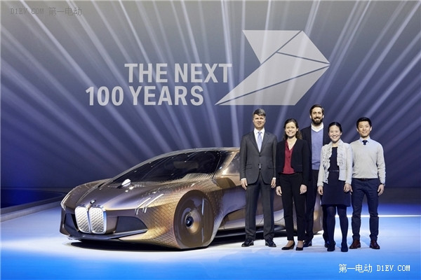 個人出行未來構(gòu)想 寶馬VISION NEXT 100智能概念車駛向下世紀(jì)