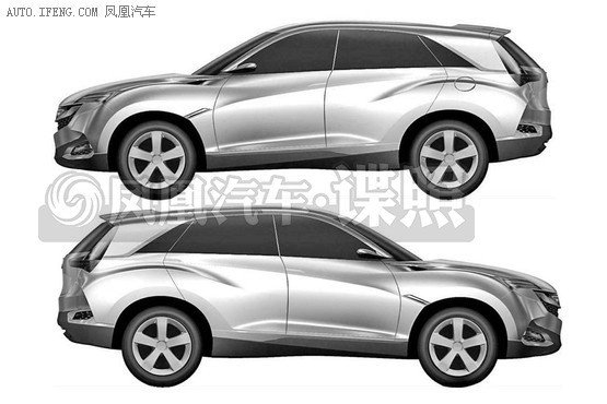 謳歌的首款國產電動汽車