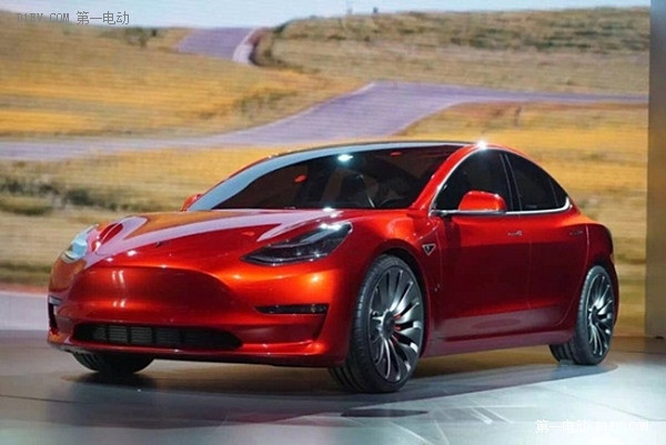 特斯拉Model 3電動汽車