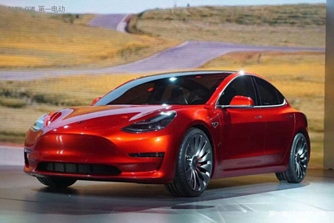 特斯拉Model 3电动汽车