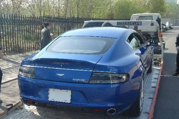 阿斯顿马丁Rapide S悄然现身 或随乐视亮相北京车展？