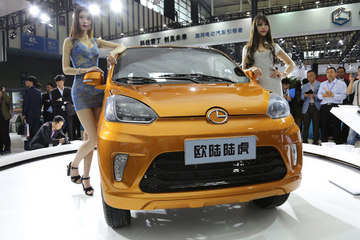 欧陆南京车展重推电动SUV陆虎   最大续航130km