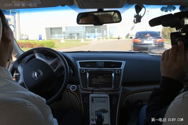 接觸未來 長安無人駕駛汽車試乘體驗