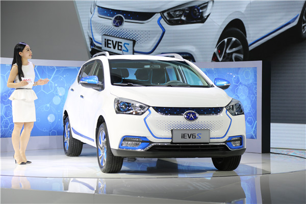 江淮iEV6S于北京车展正式上市 真的只要10.98万元