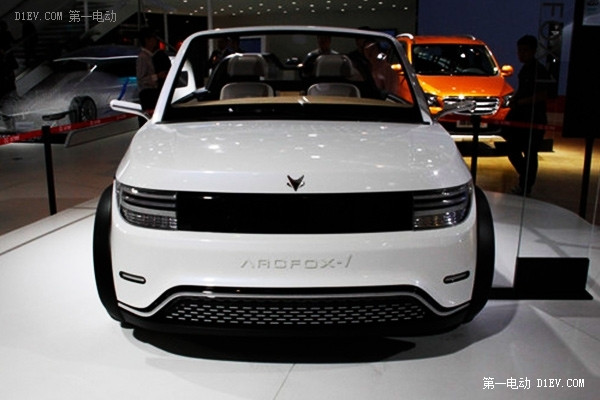 兩門敞篷純電動(dòng)小萌寵 北汽新能源ARCFOX-1亮相北京車展
