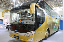 發(fā)布全新品牌  南京金龍開(kāi)沃四?；靹?dòng)客車亮相北京車展