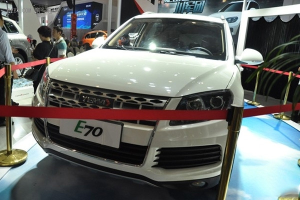 野馬E70電動車配置曝光 續(xù)航里程150km
