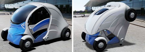 折疊電動汽車